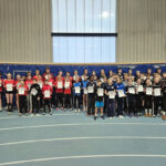 9. U14 -Vergleichswettkampf in der Leichtathletik-Halle der Universität Münster